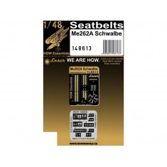 1/48 Messerschmitt Me262 Schwalbe Seatbelts