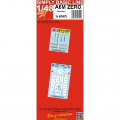 1/48 A6M ZERO Seatbelts and Masks for Eduard kit [Basic Line]
