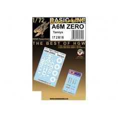 1/72 A6M Zero Seatbelts and Masks for Tamiya kit (Basic Line)