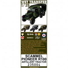 1/35 Scammell Pioneer R100 Stencils (water-slide decals)
