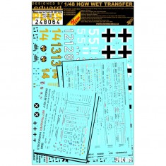 1/48 Bf109 "Afrika" Stencils & Markings for Eduard kits PLUS