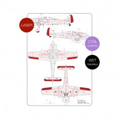 1/48 Focke-Wulf Fw 190A-8 Super Rivets Set for Eduard kit