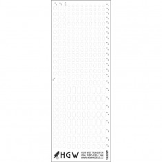 1/48 Oval Templates Free Lines Positive Rivets