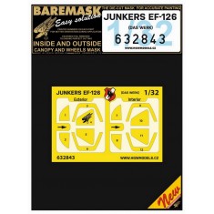 1/32 Junkers EF-126 Paint Masking for DAS WERK kits