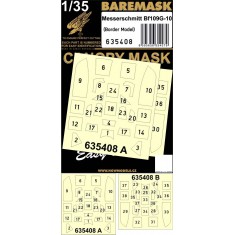 1/35 Messerschmitt Bf109G-10 Masks for Border Model