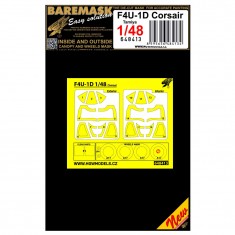 1/48 F4U-1D Double-sided Masking for Tamiya kits