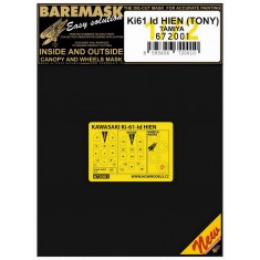 1/72 Kawasaki Ki-61-Id Hien (Tony)l Paint Masking for Tamiya kits