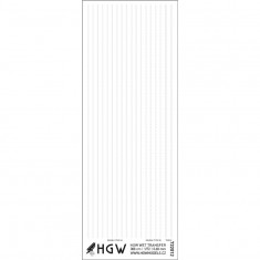 1/72 Double and Triple Free Lines Silver Positive Rivets (0.60mm)