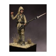 54mm Scale Sergeant. The Rifle Brigade, Sudan 1896 (metal figure)