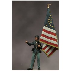 54mm Scale Union Stardard Bearer