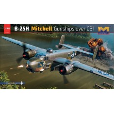 1/32 North American B-25H Mitchell Gunships over CBI