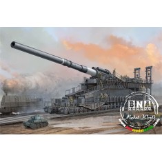 1/72 German 80cm K(E) Railway Gun "Dora"