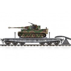 1/72 Schwere Plattformwagen Type SSyms 80 & PzKpfw.VI Ausf.E SdKfz.181 Tiger I Mid