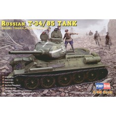 1/48 Russian T-34/85 Model 1944 with Flattened Turret