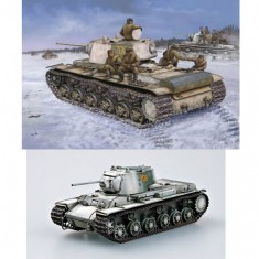 1/48 Russian Kliment Voroshilov KV-1 Model 1942 Heavy Cast Turret Tank