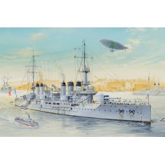 1/350 French Navy Pre-Dreadnought Battleship Voltaire