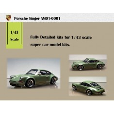 1/43 Porsche 911 Singer Vehicle Design Sports Car