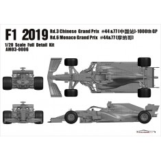 1/20 Mercedes AMG F1 W10
