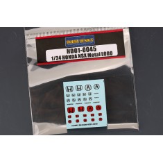 1/24 Honda NSX Metal Logo Stickers