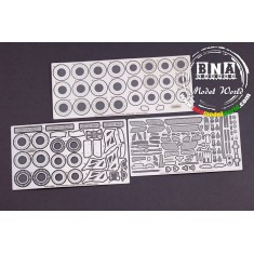 Detail-up parts for 1/24 Porsche 911 GT3R for Fujimi kit