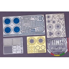 1/12 Honda NSR250R SP Detail-up Set for Aoshima kit (PE+Metal parts)