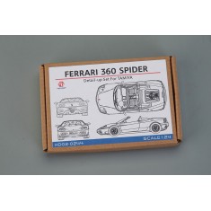 1/24 Ferrari 360 Spider Detail-up Set for Tamiya kit (Photoetch+Resin parts)
