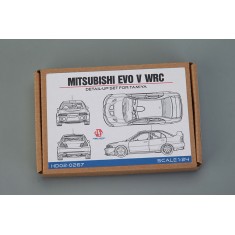 1/24 Mitsubishi Lancer Evolution V WRC Detail-up Set for Tamiya kit (Photoetch+Resin)
