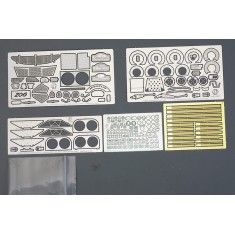 1/24 Peugeot 206 WRC 2003 Detail-up Set for Tamiya kit (PE+Metal Parts)