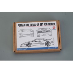 1/24 Ferrari F40 Detail-up Set for Tamiya kit (Resin+PE+Metal