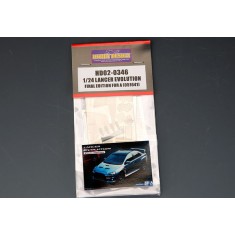 1/24 Mitsubishi Lancer Evolution X Final Edition Detail-up Set for Aoshima kit #051641