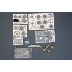 1/12 Honda CB750F Detail-up Set for Tamiya kit #14066 (PE, Metal parts, Resin, Logo)