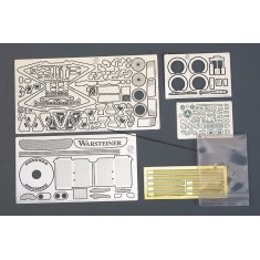 1/24 Mercedes-Benz CLK-GTR Detail Set for Tamiya kits (PE + Metal parts + Resin)