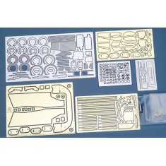 1/24 Citroen C3 Wrc Rally Finland 2017 Detail Set for Belkits