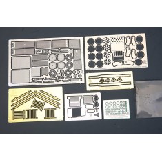 1/43 Kamaz-43509 Kamaz-Mactep Detail Set for Zvezda kit #43005