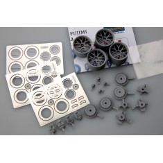 1/24 BMW Z4 GT3 Brake & Wheels System set for Fujimi kit (Resin + PE + Metal parts)