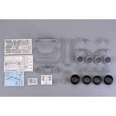 1/24 LB LP700 Wide Body Detail Sets for Aoshima kits (Resin+PE+Metal parts+Decals)