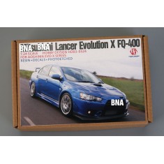 1/24 Mitsubishi Lancer Evolution X FQ-400 Transkit for Aoshima EVO X Series kits