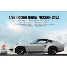 1/24 RB Nissan 240Z Wide Body Transkit for Hasegawa kit