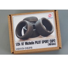 1/24 18' Michelin Pilot Sport Cup 2 Tyres #Wide