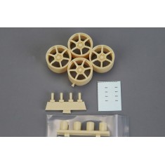 1/24 17' Advan RG4 Wheels