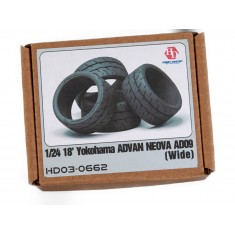 1/24 18' Yokohama Advan Neova AD09 Tyres (Wide)