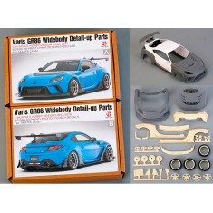 1/24 Varis GR86 Widebody Detail-up Parts for Tamiya kit #24361