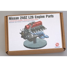 1/24 Nissan 240Z L26 Engine Parts