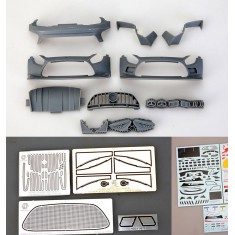 1/24 Mercedes-AMG GT3 EVO Team Verstappen Racing NLS 2026 Detail Set for Tamiya Kit 24345