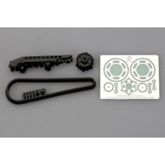 1/12 Yamaha TZR250 (3MA) 3D-Printed Chain Set for Hasegawa Kit 21517