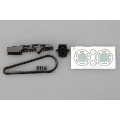 1/12 Honda VT250F (MC08) 3D-Printed Chain Set for Hasegawa Kit 21771