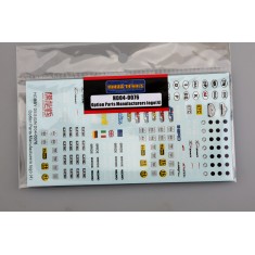 Option Parts Manufactures Logo Decals #4