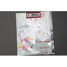 1/24 Audi R8 Red Bull Decal for NuNu kit #24004