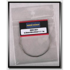 Wire - Silver (Diameter: 0.38mm, Length: 1 meter)