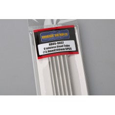 Stainless Steel Tube (Diameter: 3.0mm, Length: 20cm) (5pcs)